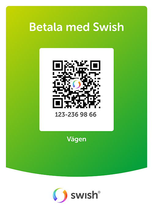 vägens swish qr kod